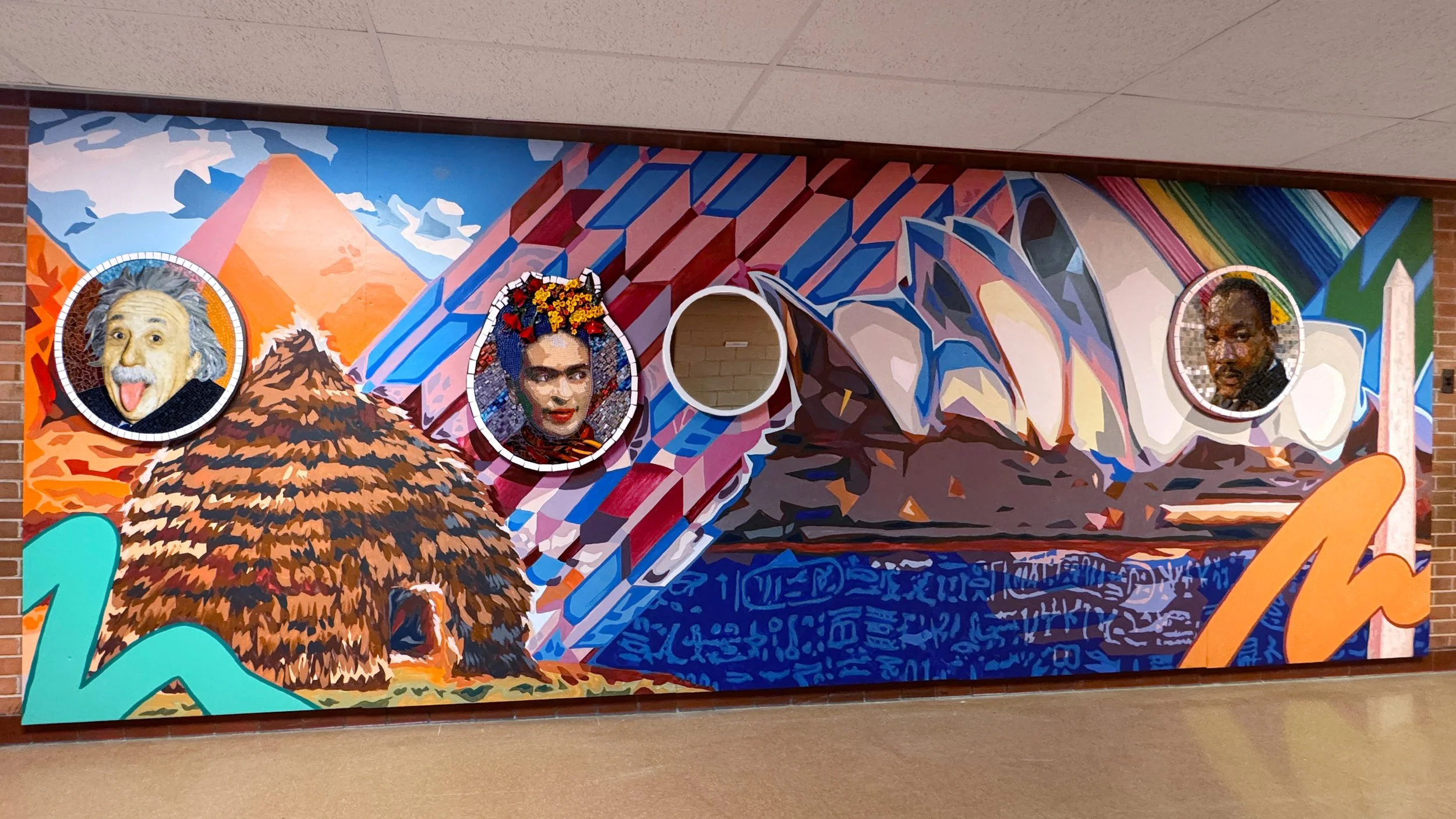 Global Tapestry — J Muzacz | Austin, Texas based Mural and Mosaic